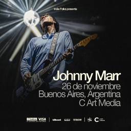 JOHNNY MARR @ C ART MEDIA