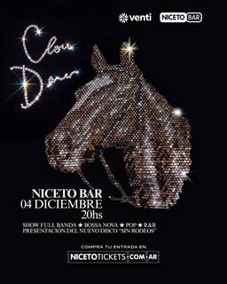 Cloe Demer "Sin Rodeos" en Niceto Bar