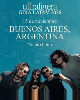 ULTRALIGERA en Niceto Club (+18 años)
