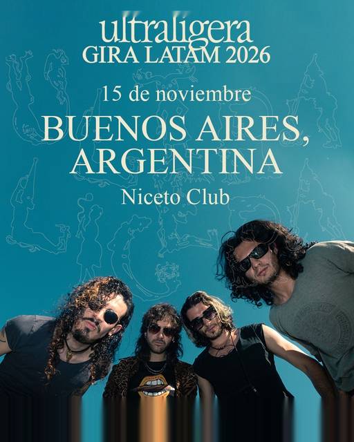 ULTRALIGERA en Niceto Club (+18 años)