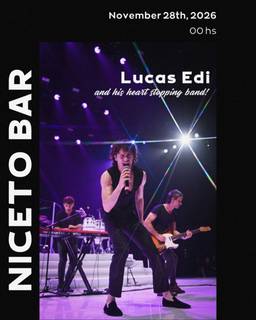 Lucas Edi en Niceto Bar