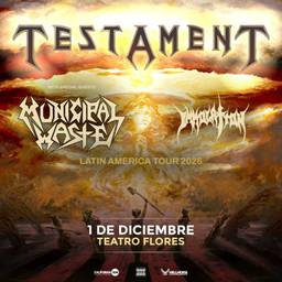 Testament + Municipal Waste + Immolation -