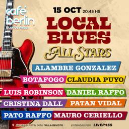 LOCAL BLUES All Stars en Cafe Berlin