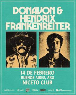 DONAVON en Niceto Club (+18 años)