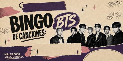 Bingo de Canciones: BTS A MIL PESOS!