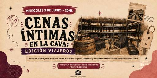 Cenas Íntimas en la Cava: Edición Viajeros