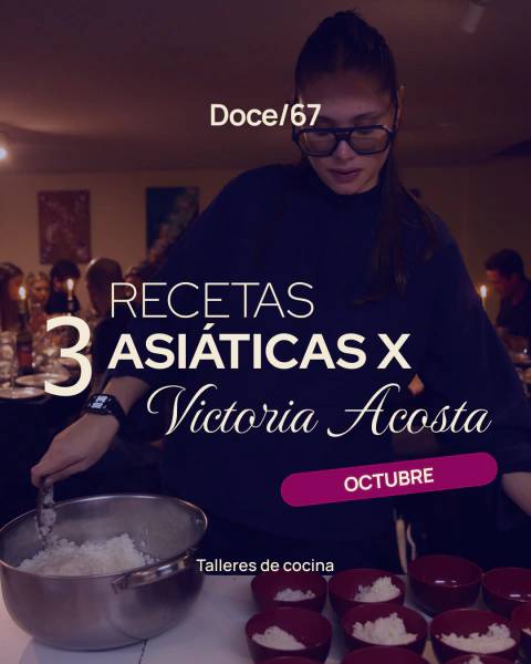 3 RECETAS ASIÁTICAS POR VICTORIA ACOSTA