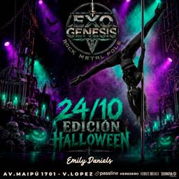 ExoGenesis Rock Metal Pole edición Halloween