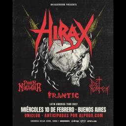 Hirax - Único show en Argentina