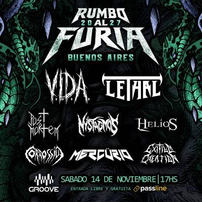VIDA - RUMBO AL FURIA @ Groove