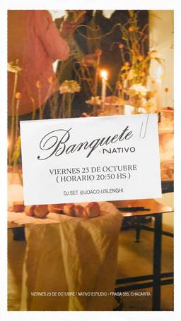 Banquete x Nativo (DJ SET @JOACO.USLENGHI)