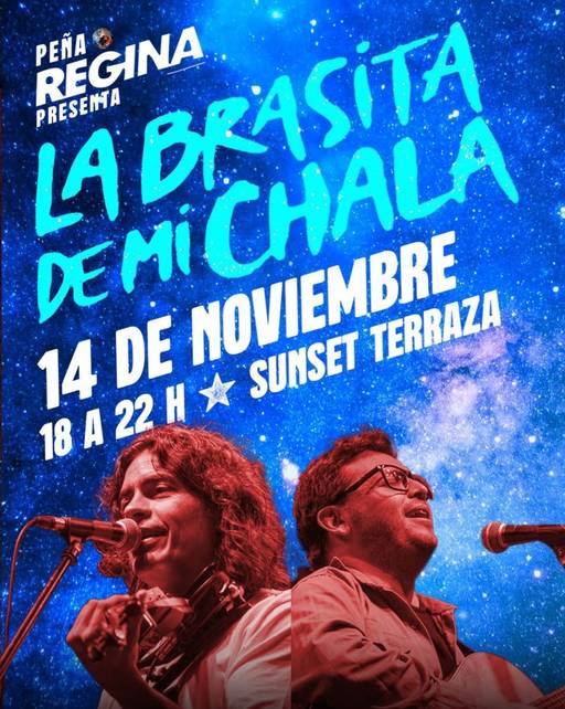 Peña Regina: La brasita de mi Chala - SUNSET TERRAZA en Niceto Bar