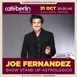 Joe Fernandez en Cafe Berlin