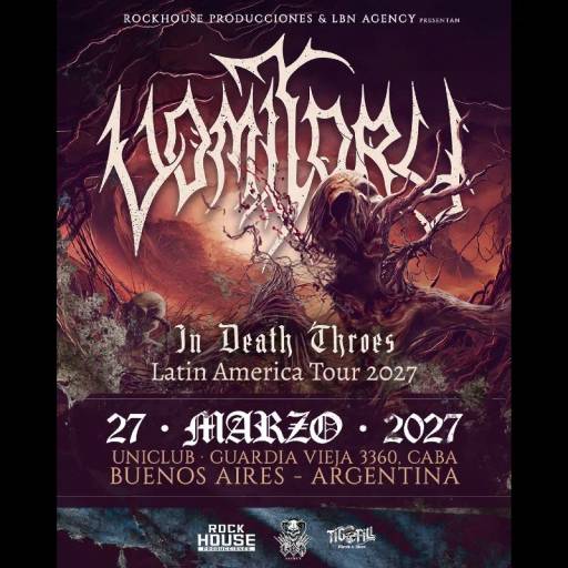 VOMITORY - UNICO SHOW EN ARGENTINA