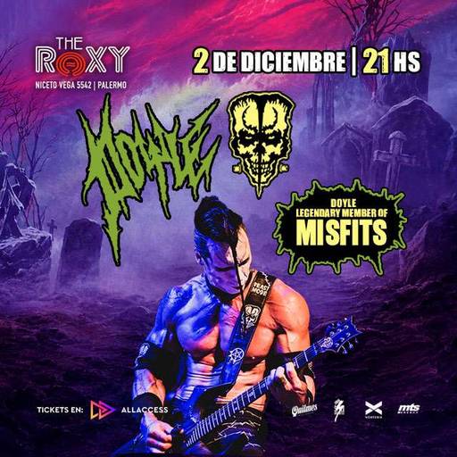 DOYLE (EX GUITARRISTA DE MISFITS)