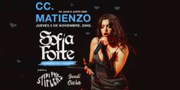 Sofía Forte en vivo junto a Stiflers Mom & Guadi Cura