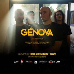 GENOVA - Lanzamiento de "AMULETO"