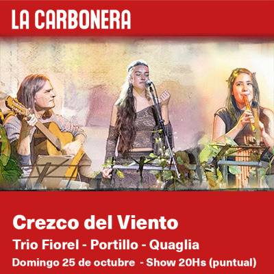 Crezco en el viento - Trío Fiorel - Portillo - Quaglia