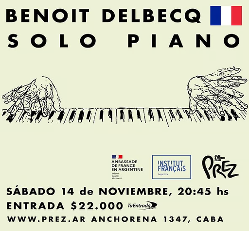 BENOIT DELBECQ SOLO PIANO