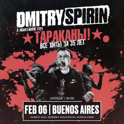 Dmitry Spirin (ex-Tarakany!)