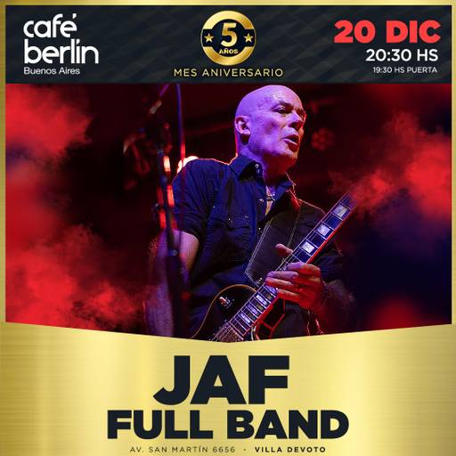 JAF en Cafe Berlin