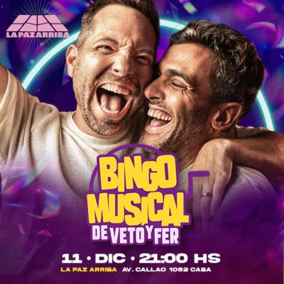 El Bingo Musical de Veto y Fer