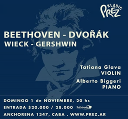 BEETHOVEN DVOŘÁK WIECK GERSHWIN