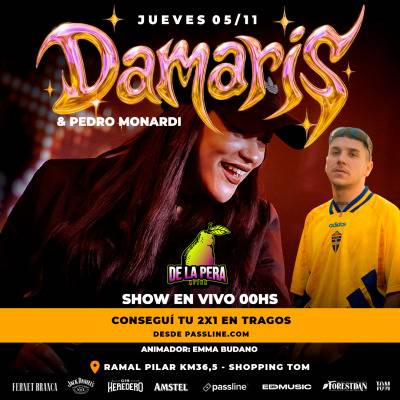 Damaris - EN AFTER DE LA PERA & ED MUSIC