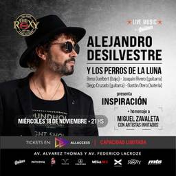 ALEJANDRO DESILVESTRE Y LOS PERROS DE LA LUNA – HOMENAJE A MIGUEL ZAVALETA