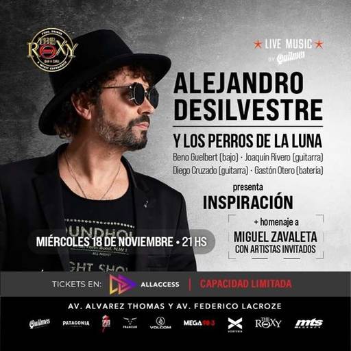 ALEJANDRO DESILVESTRE Y LOS PERROS DE LA LUNA – HOMENAJE A MIGUEL ZAVALETA